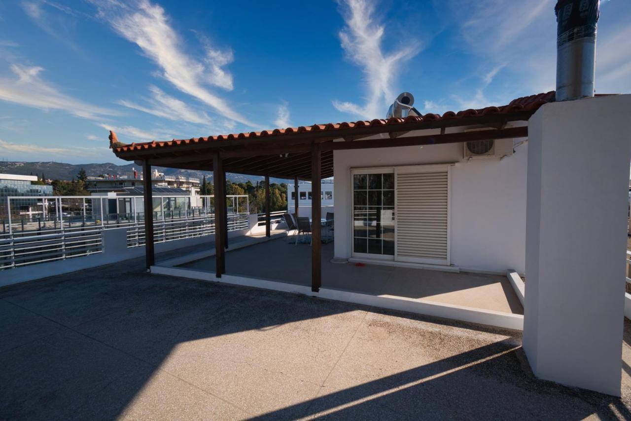 Ferienwohnung Tiny Studio Marousi Area Athen Exterior foto