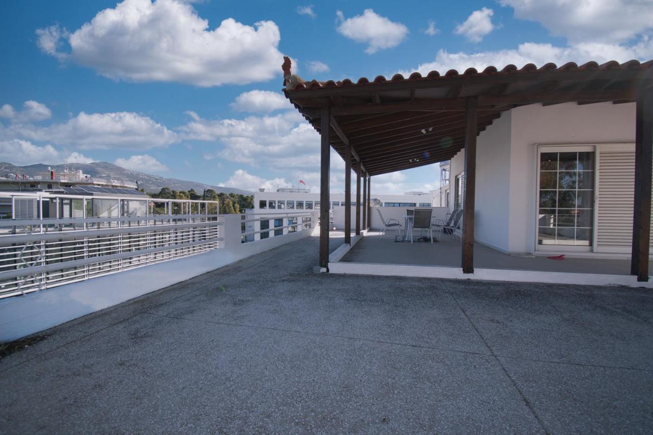 Ferienwohnung Tiny Studio Marousi Area Athen Exterior foto
